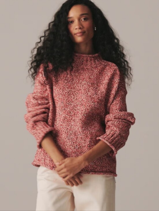 J. Crew Sweaters - J Crew Marled 2025 Rollneck™ sweater CN250 Size M NWT